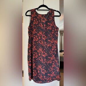 Calson floral shift dress